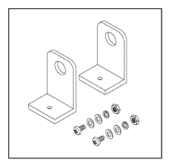RPI Tuttnauer Sterilizer Pump Mounting Kit (OEM #SKR203-0006), TUK091