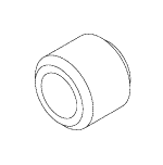 RPI Tuttnauer Sterilizer Ferrule (PTFE) (Pkg of 5) (OEM #CB847140), TUF096