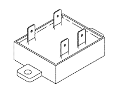 RPI Tuttnauer Sterilizer Solid State Relay (Pump) (OEM #04400339), TUR105