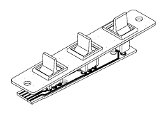 RPI A-dec Dental Chair Switch Assy (Paddles Right) (OEM #61.0626.00), ADA214