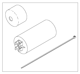 RPI A-dec Dental Chair Capacitor Kit (OEM #041.164.00 & 90.1031.00), ADK221