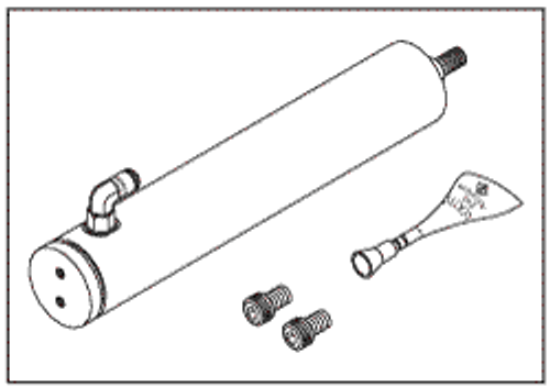 RPI A-dec Dental Chair Priority Tilt Cylinder Kit (OEM #61-0860-00), ADC174