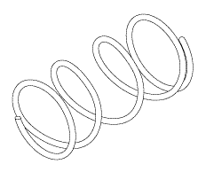 RPI A-dec Dental Chair Compression Spring (pkg of 10) (OEM Part #013-017-00), ADS229