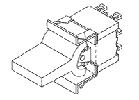 RPI Pelton & Crane Dental Chair Lift Switch (OEM #007427), PCS718