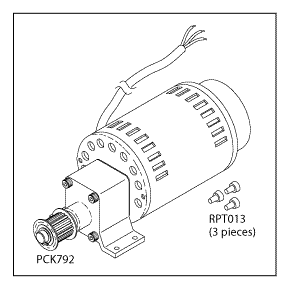 RPI Pelton & Crane Dental Chair Lift Motor (OEM #017628 & 007881), PCM745