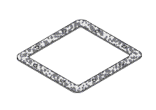 RPI Pelton & Crane Compressor Gasket (Oil pan) (OEM #004929), PCG630