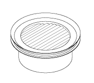 RPI DentalEz, Tech West Compressor Air Filter Element (OEM #003965/005152, TIF-100), CME067