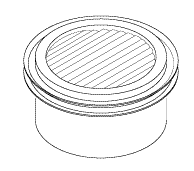 RPI Tech West Compressor Air Filter Element (OEM #TIF-200), CME069