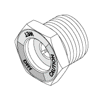 RPI Air Techniques, Apollo/Midmark Compressor Moisture Indicator (OEM #60013, ACA86965), CMI077