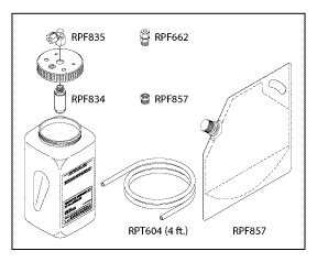 RPI Compressor Collection Container Kit (OEM #SPA95400), CMK180