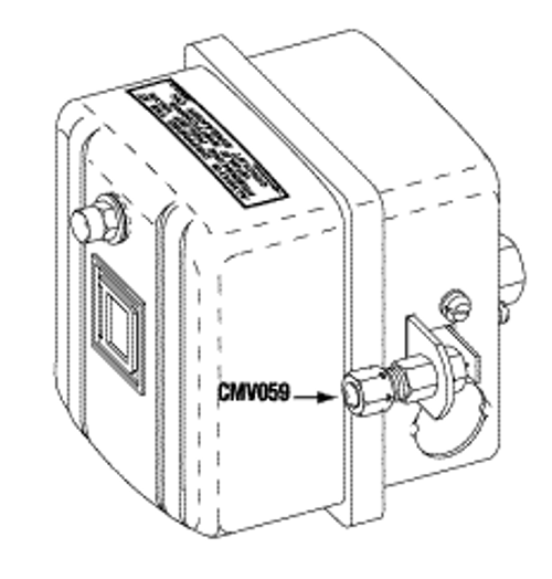 RPI Air Techniques Compressor Pressure Switch (OEM #60016), CMS057