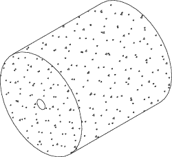 RPI Tech West Compressor Foam Insert/Purge Filter )OEM #FA-100), CMF012