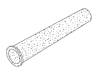 RPI Air Techniques Compressor Cone Filter (OEM #60097), CMF127 