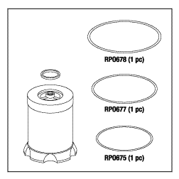 RPI Midmark, DentalEz, Tech West Compressor Coalescing Filter Element (Wilkerson Brand) (OEM #ACA86055, 645-45010, CFE-375), CMK025