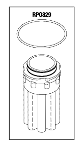 RPI Air Techniques Compressor Filter Element (OEM #87367), CME102