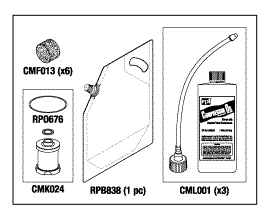 RPI Matrx/Midmark Lubricated Compressor PM Kit, CMK265