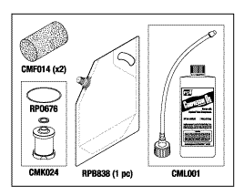 RPI Matrx/Midmark Lubricated Compressor PM Kit, CMK268