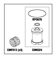 RPI Matrx/Midmark Oil-Less Compressor PM Kit, CMK161