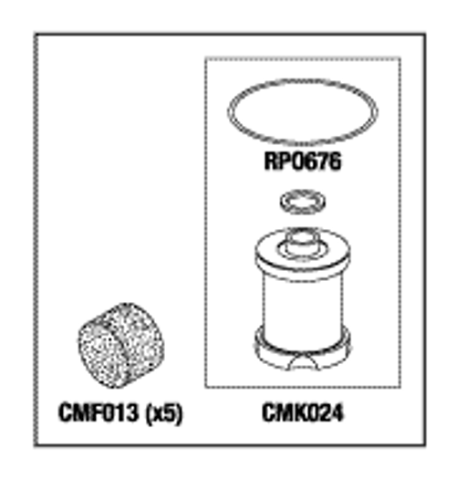 RPI Matrx/Midmark Oil-Less Compressor PM Kit, CMK162