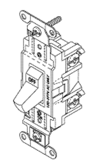 RPI Air Techniques Dental Compressor/Vacuum Unit Power Switch (20A) OEM #85838), VPS177