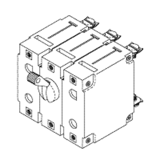 RPI Air Techniques Compressor Power Switch/Circuit Breaker (8A) (OEM #85367), CMS214