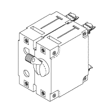 RPI Air Techniques Compressor Power Switch/Circuit Breaker (5A) (OEM #85363), CMS215