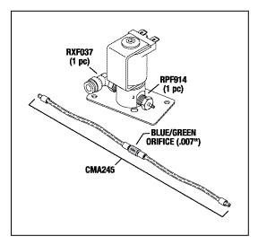RPI Air Techniques Compressor Solenoid Valve (Regeneration System) (OEM #85834), CMV251