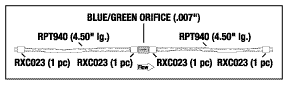 RPI Air Techniques Compressor Orifice Assembly (.007") (OEM #85411), CMA245
