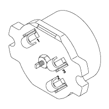 RPI Air Techniques Compressor Thermal Protector Assembly, CMP206