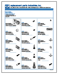 RPI A-dec Delivery System HP control Block Service Kit (OEM #38.0537.01), ADK164