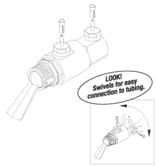 RPI A-dec/ P&C  Delivery System Valve Toggle Switch (OEM #15 33 764), PCV766