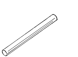RPI A-dec Delivery System Control Head Straight Pin (.430 lg.) (OEM #011-038-00), ADP050