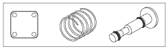 RPI A-dec Delivery System Shut-Off Valve Service Kit (Air & Water) (OEM #90-0090-00), ADK076