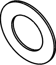RPI A-dec Delivery System Flat Washer (OEM #004-057-00), ADW107