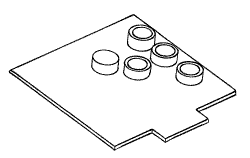 RPI A-dec Delivery System Auto Block Gasket (Red) (OEM #29-0220-00), ADG124