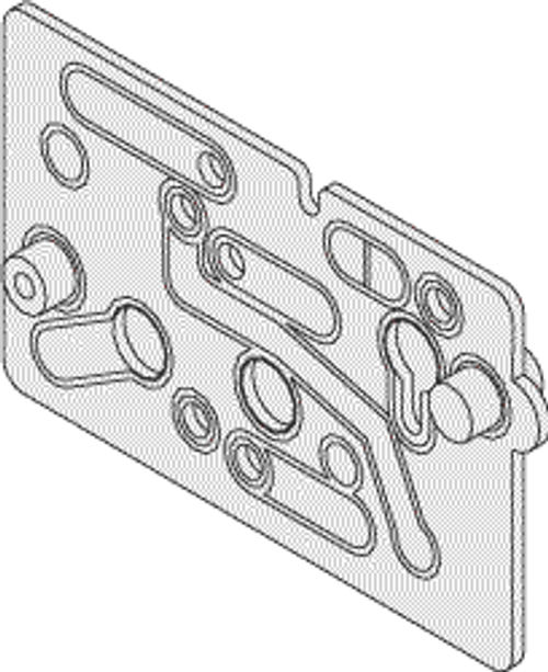 RPI A-dec Delivery System Red Gasket (OEM #38-0550-00), ADG158