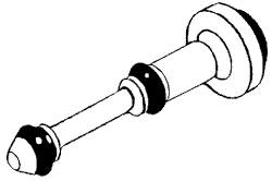 RPI A-dec Delivery System Valve Stem (New Style) (OEM #29-0831-00), ADS123