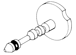 RPI A-dec Delivery System Valve Stem (OEM #29-0835-00), ADS005