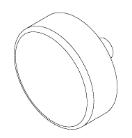 RPI A-dec Delivery System Spring Cap (Wet/Dry Valve) (OEM #38.0066.00), ADC255