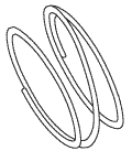 RPI A-dec Delivery System Helical Compression Spring (OEM #22-0135-00), ADS085