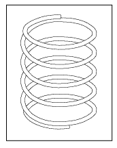 RPI A-dec Delivery System Compression Spring (OEM #013-021-00), ADS195