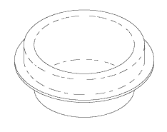 RPI Pelton & Crane Delivery System Regulator Diaphragm (OEM #33 02 978), PCD748