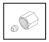 RPI Pelton & Crane Delivery System Compression Nut & Sleever (1/8"), RPK628