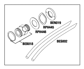 RPI Belmont Dental Light Joint Bolt Kit, BEK020