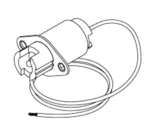 RPI Pelton & Crane Dental Light Socket (OEM #007028), PCS605