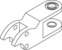 RPI Pelton & Crane Dental Light Arm Knuckle (OEM #007037), PCK645