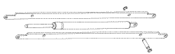 RPI Pelton & Crane Dental Light Gas Spring Assembly, 195 lbs (Ceiling or Track) (OEM #026480), PCA655
