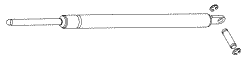 RPI Pelton & Crane Dental Light Gas Spring, 175 lbs. (Unit Mount) (OEM #023644), PCS647