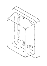 RPI Ultrasonic Cleaner Switch Cover, RPC769