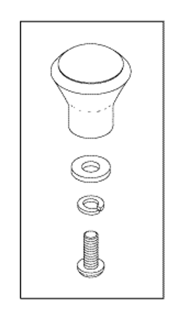 RPI Ultrasonic Cleaner Knob Kit (OEM #40668), RPK801